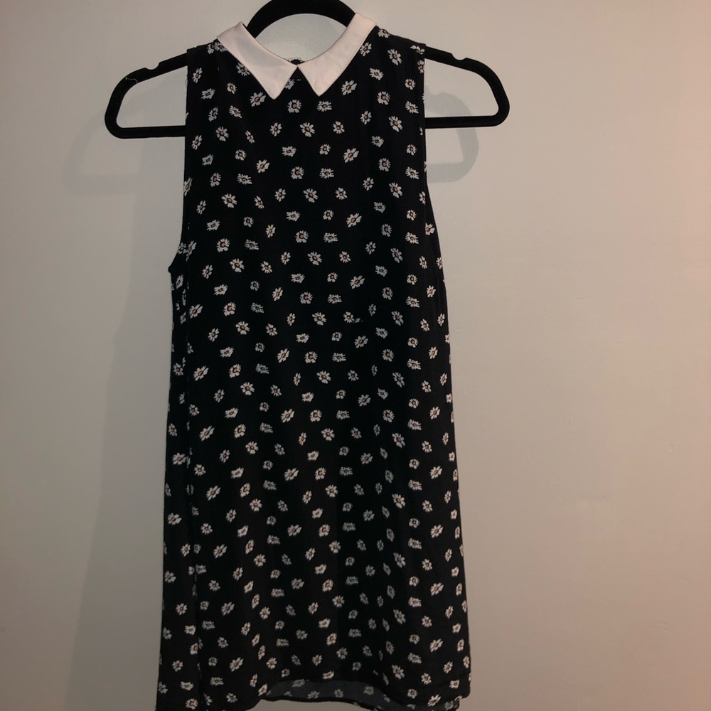 Collared daisy dress